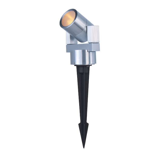 Et2 1-Light 3.5" Wide Satin Aluminum Outdoor Pathway Light E41350-SA - main